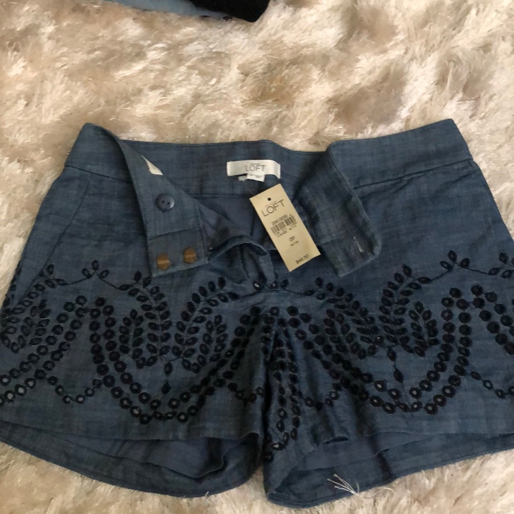Linen shorts